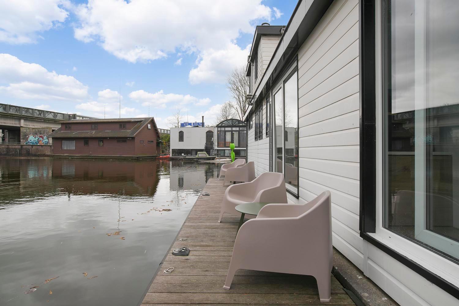 Houseboat The New Lake - Nieuwe Meer Amsterdam Camera foto