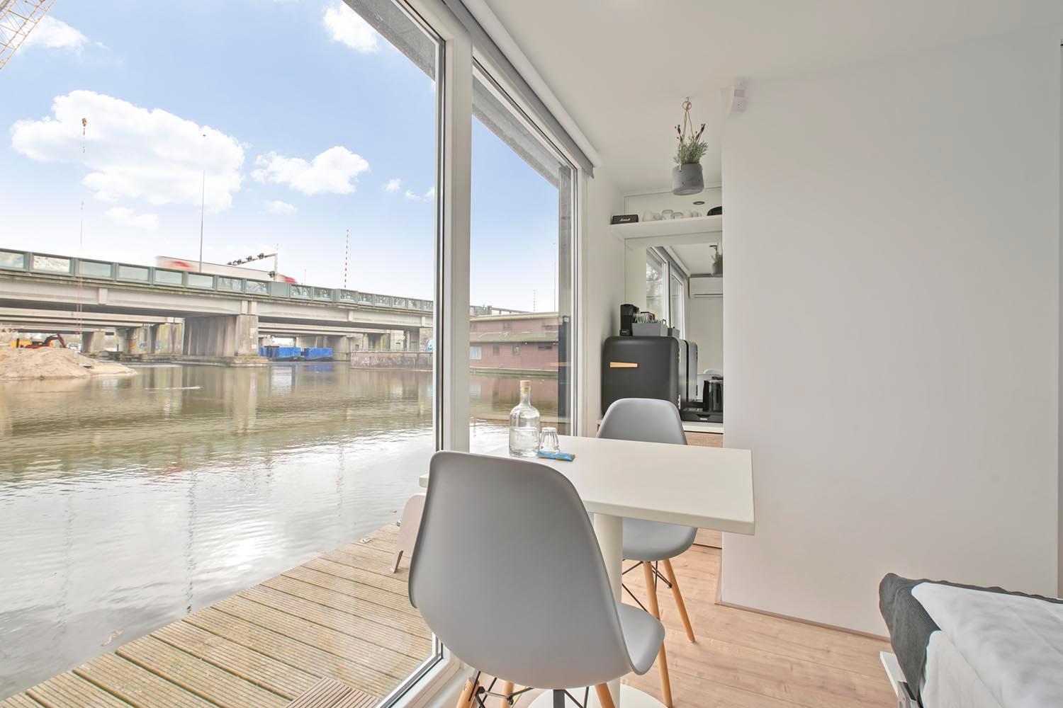 Houseboat The New Lake - Nieuwe Meer Amsterdam Esterno foto